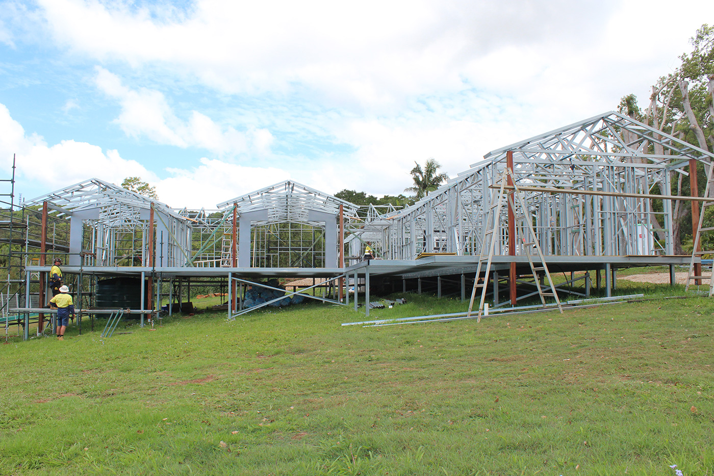 Steel Frame Kit Homes process